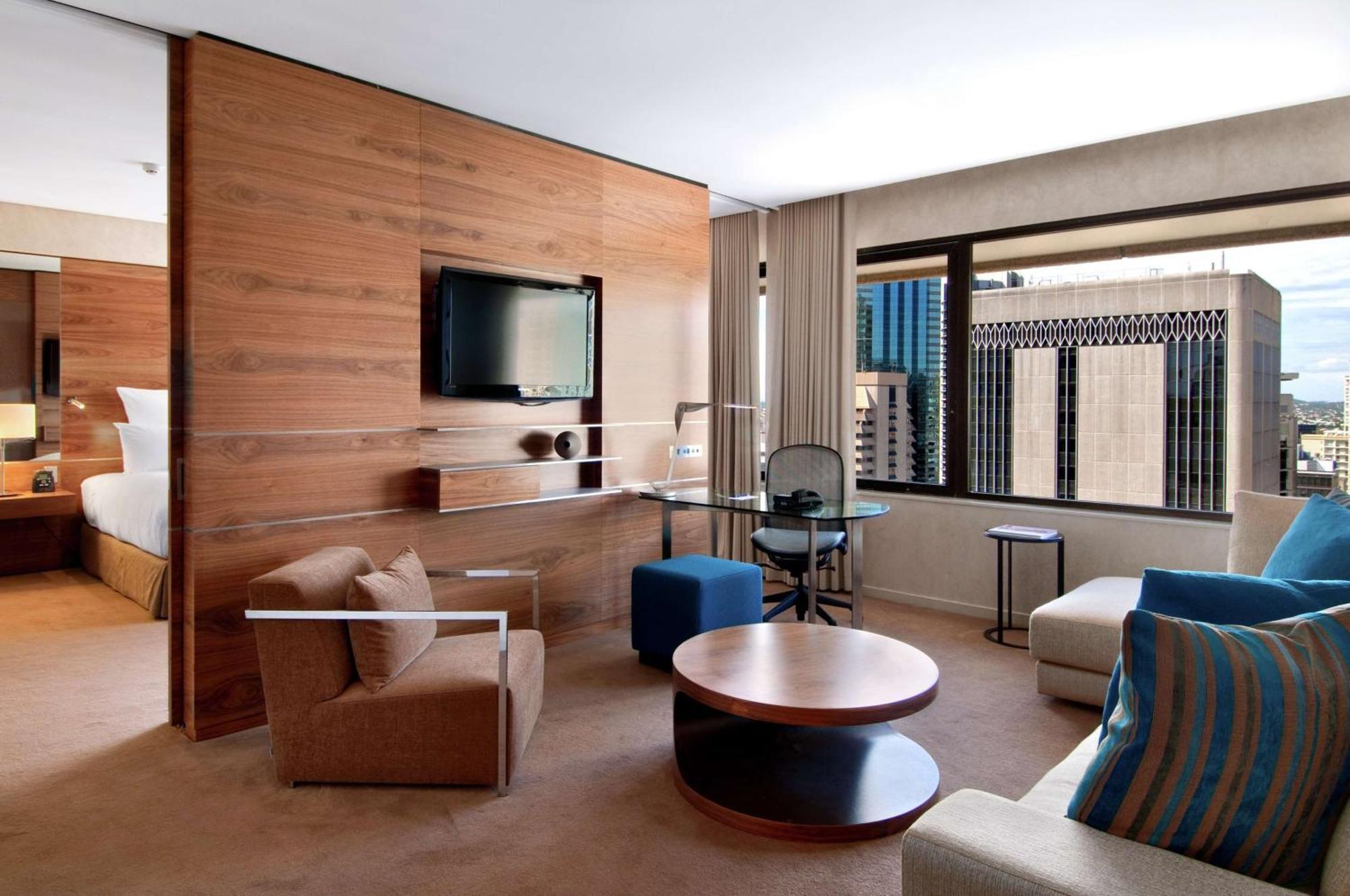 فندق هيلتون بريزبين المظهر الخارجي الصورة A suite at the hotel